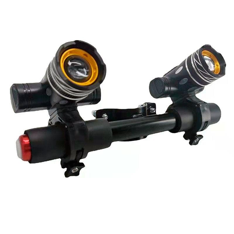 Wiederaufladbare LED-Scheinwerfer mit Lenker