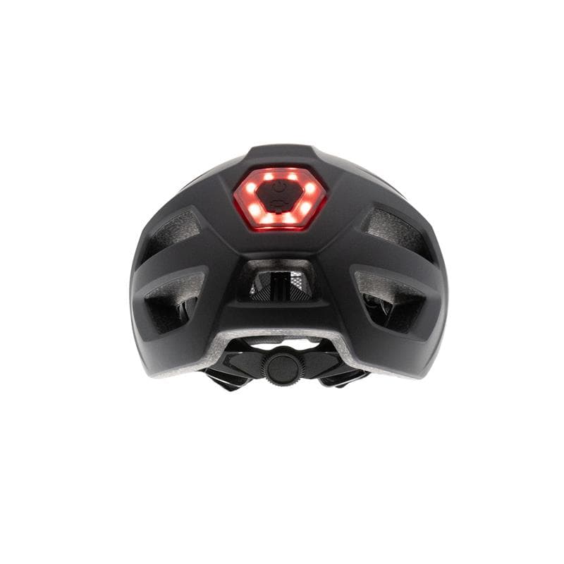 Helm mit Licht CP04 schwarz M