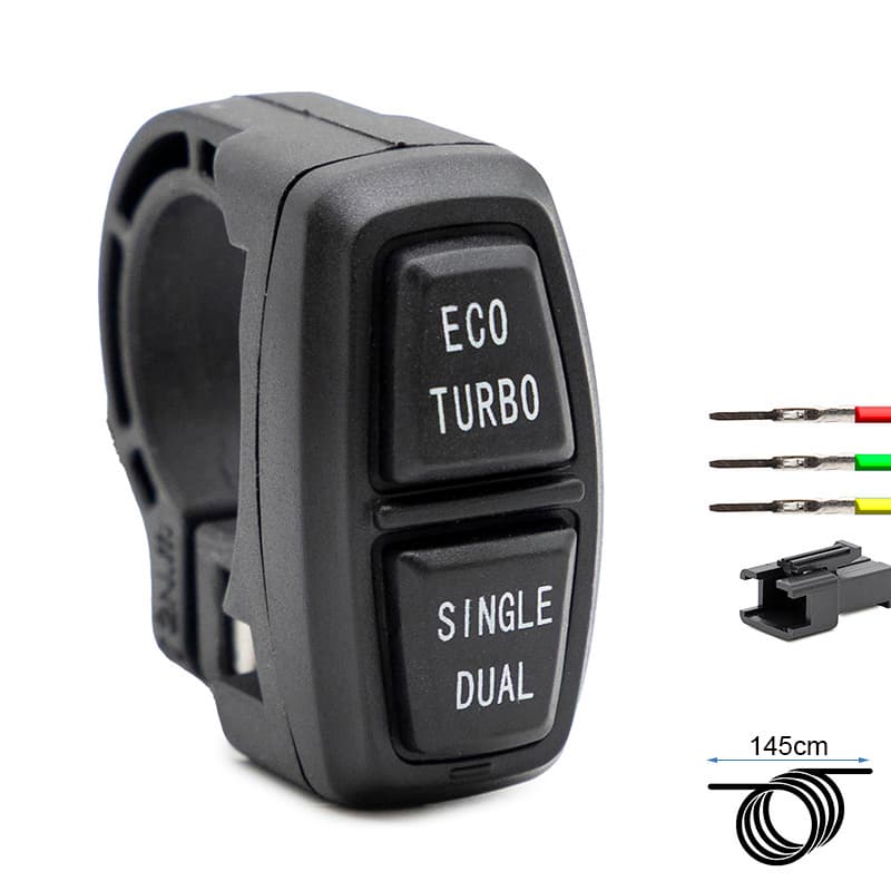 ECO TURBO SINGLE DUAL Tastenfeld - 1,5 m - SM Stecker