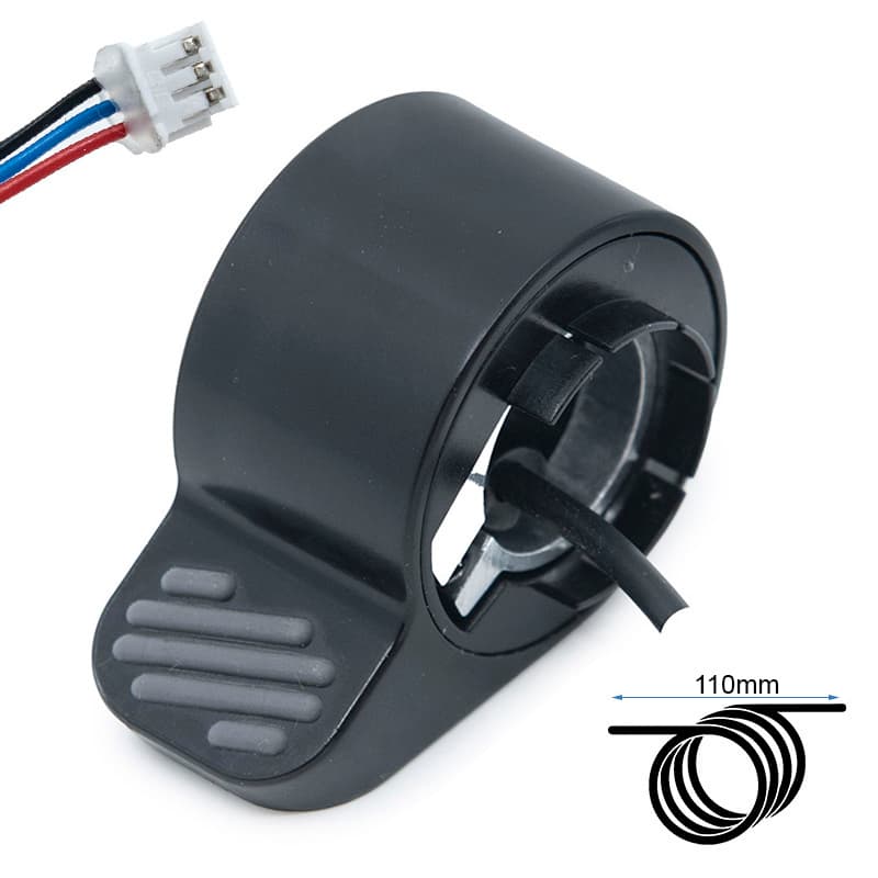 Schwarzer Beschleuniger 10cm Ninebot E22/E25/E45 E [Ninebot] - Anschluss JST ZH