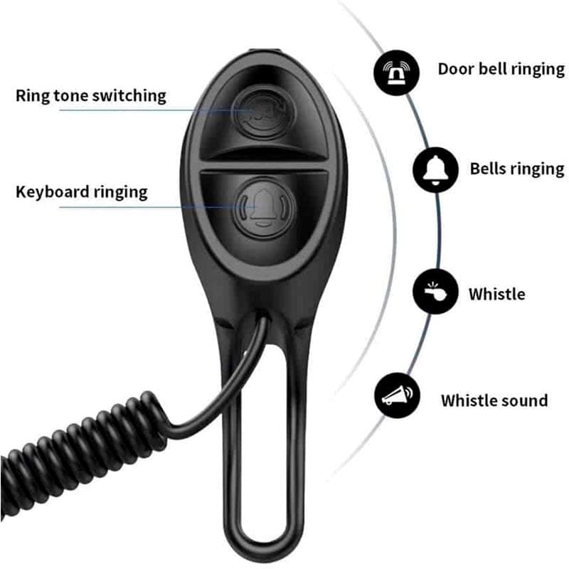 Klingel mit wiederaufladbarem Akku [Ewheel]