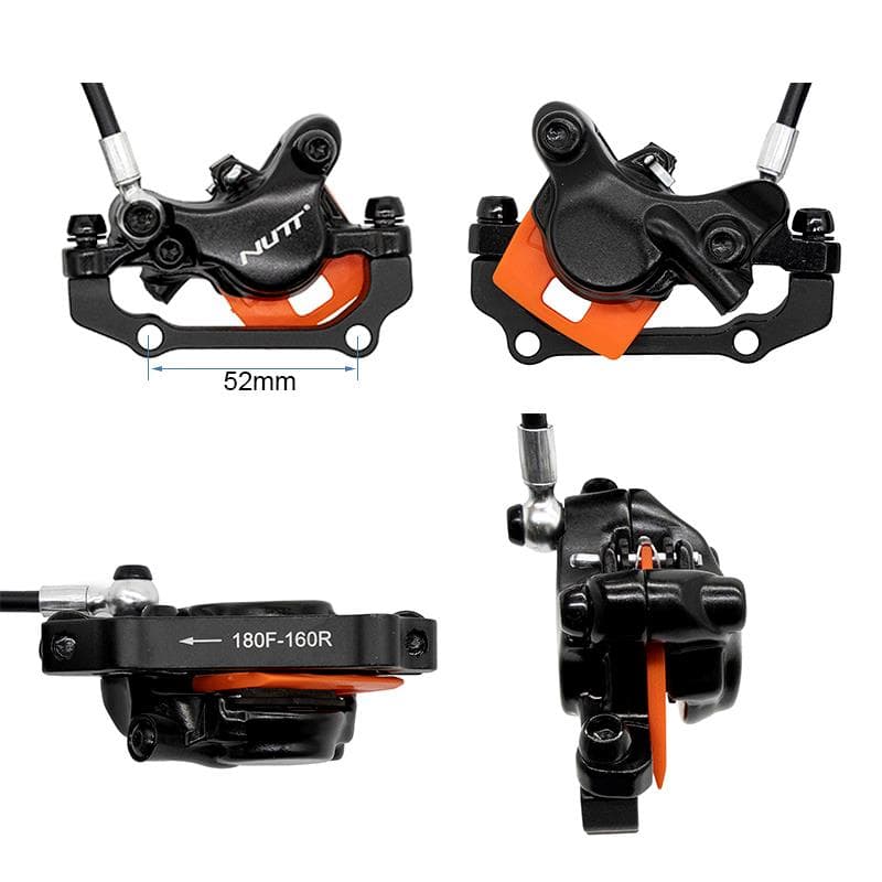 Hydraulik-Bremskit 4 schwarz A5-D Hinten [Nutt]