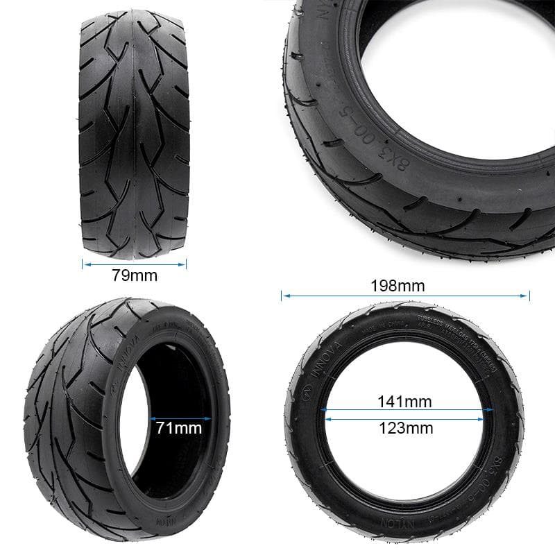 Schlauchloser Reifen 8x3-5 [Innova]