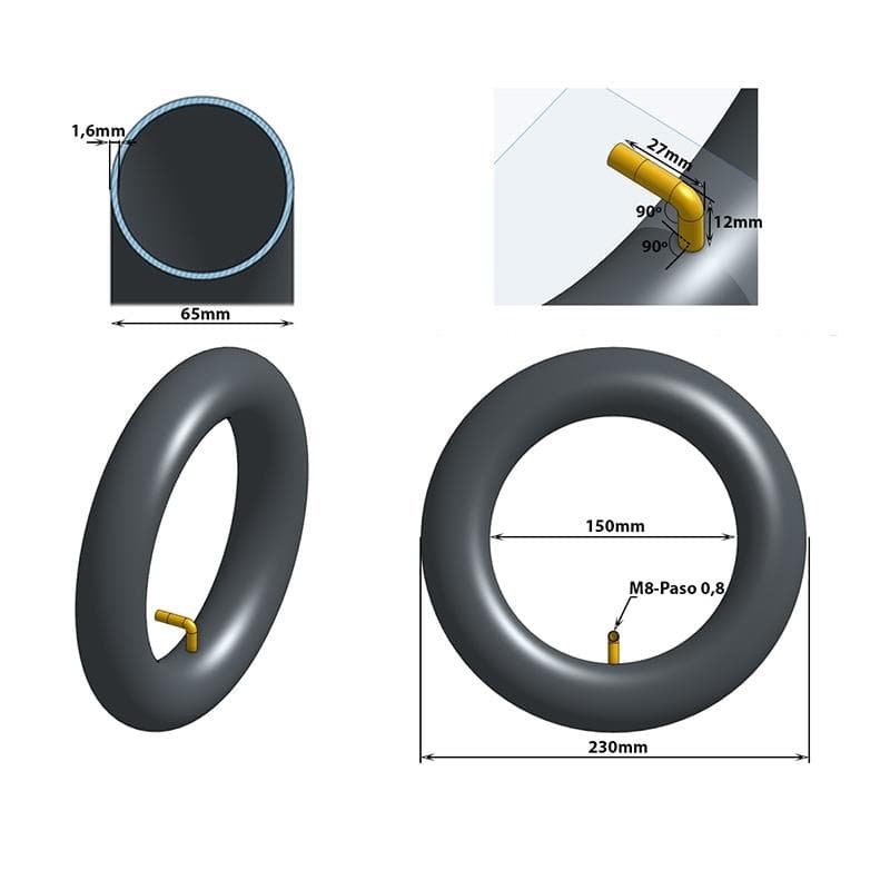 Kamera 10x2,5 VC 90x90° [Ewheel]