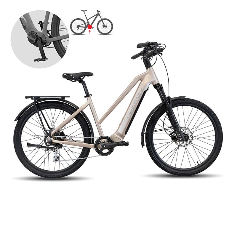 ARENOX +Plus E-Bike URBAN Perlmutt