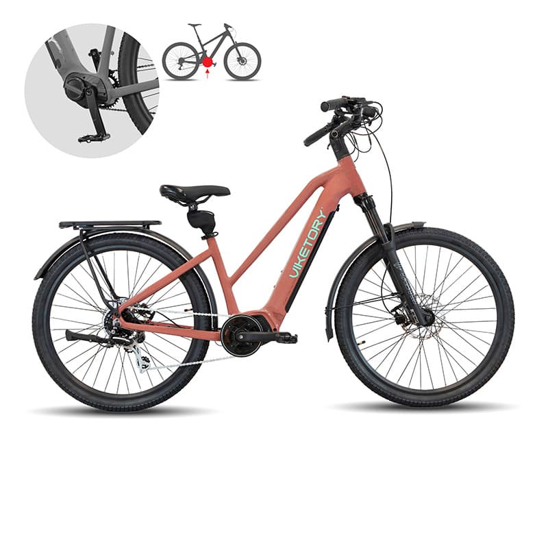ARENOX +Plus E-Bike URBAN Kupfer