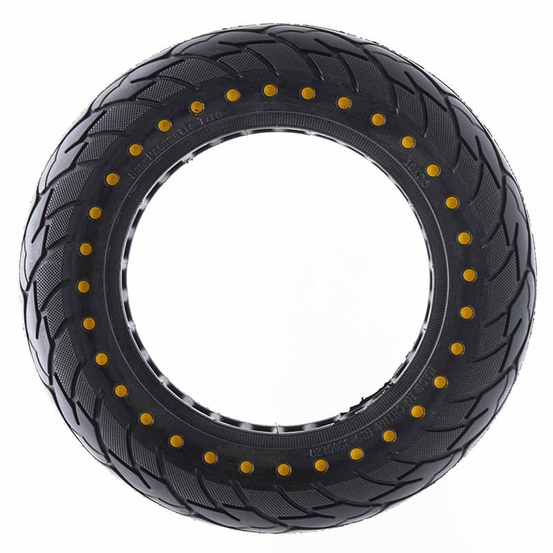 Ultraleicht Vollrad 10x2,5-6,1/B34 - gelbe Punkte [Nedong]