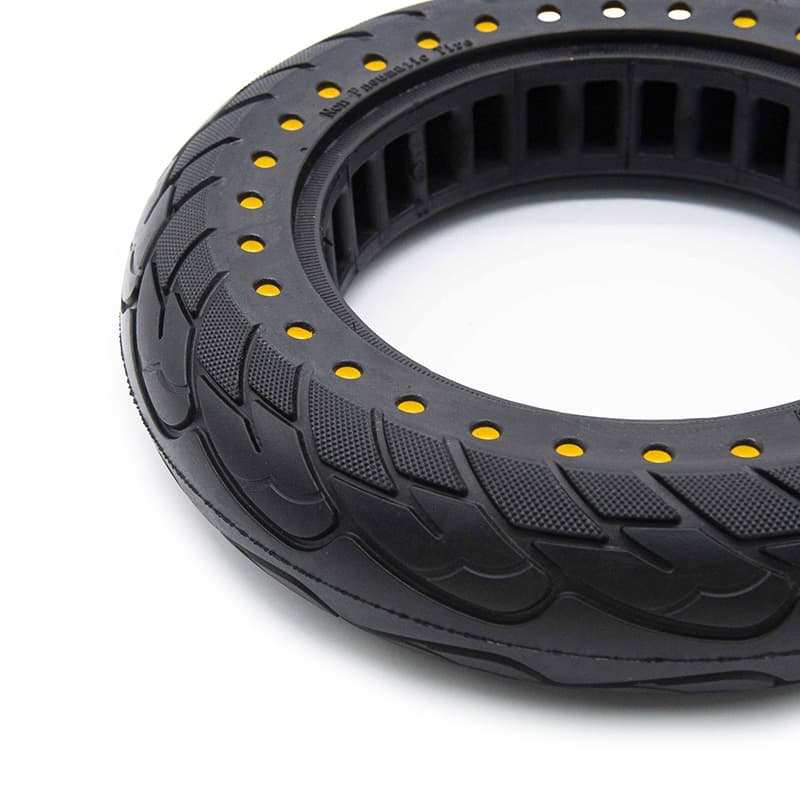 Ultraleicht Vollrad 10x2,5-6,1/B34 - gelbe Punkte [Nedong]