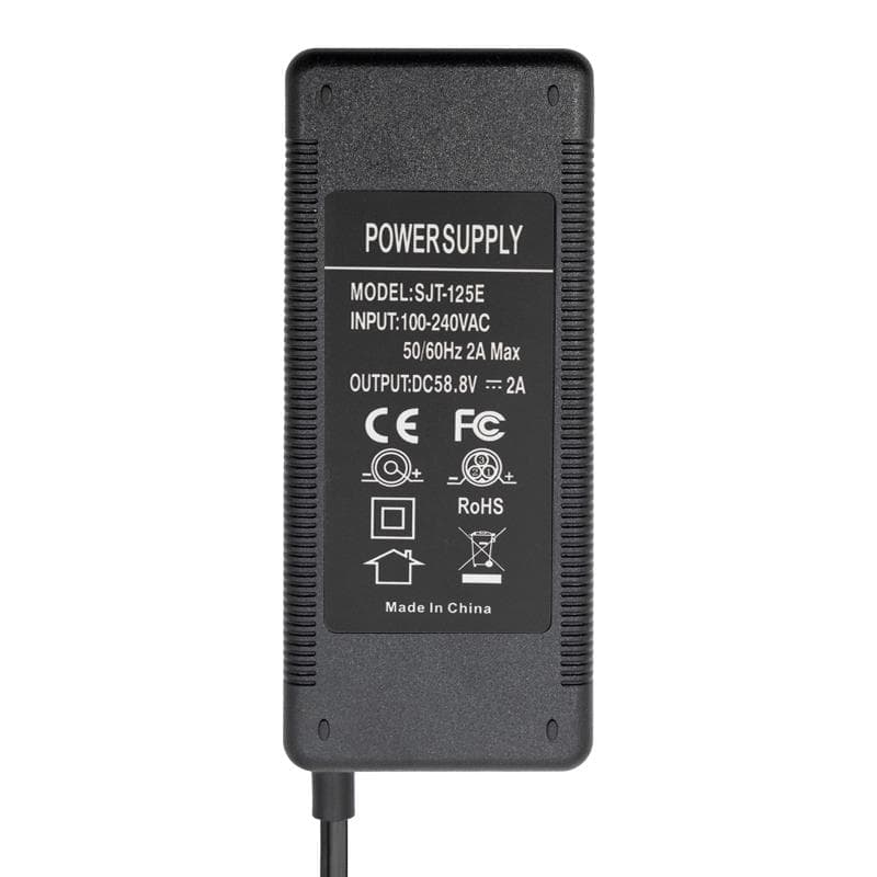52V Ladegerät (Ausgang 58,8V) 2A mit DC GX16 GX12 XLR Steckern