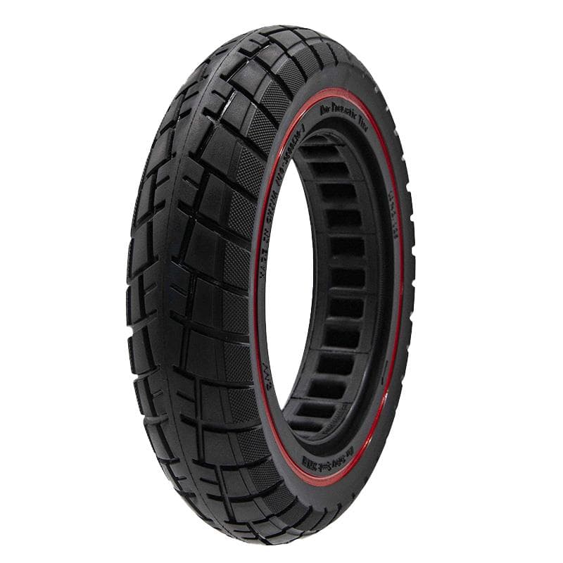 Vollgummireifen Offroad Ultralight 10x2 125-6 1/B34 Rote Linie Ewheel