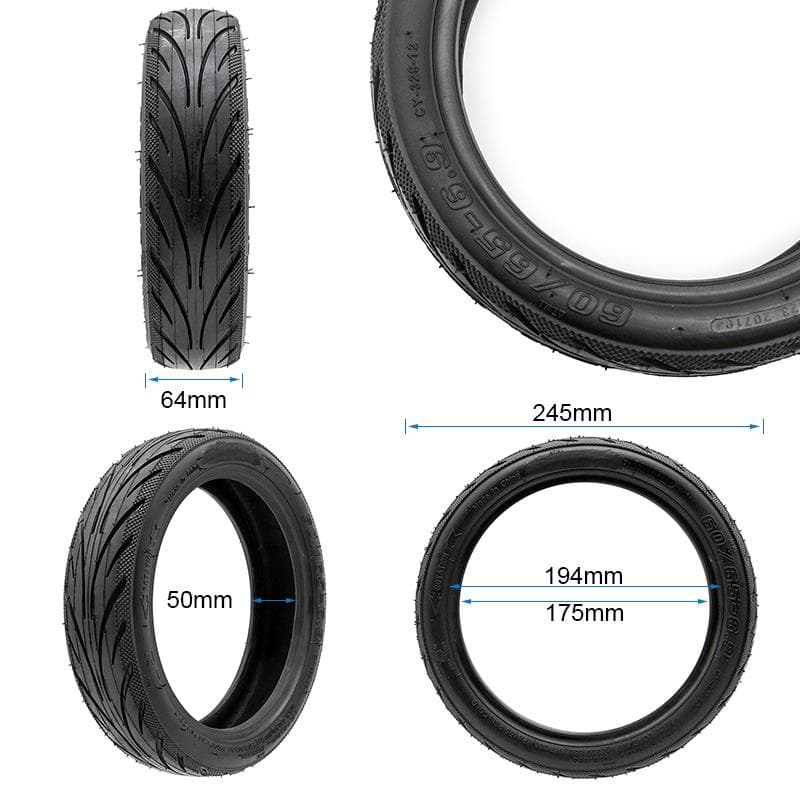 Tubeless Cityroad Reifen 60/65-6,9 [Ewheel]