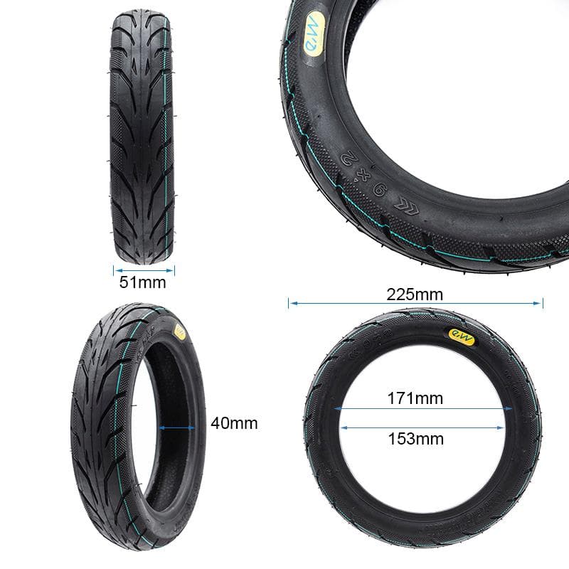 Cityroad Reifen 9x2-6,1 [Ewheel]
