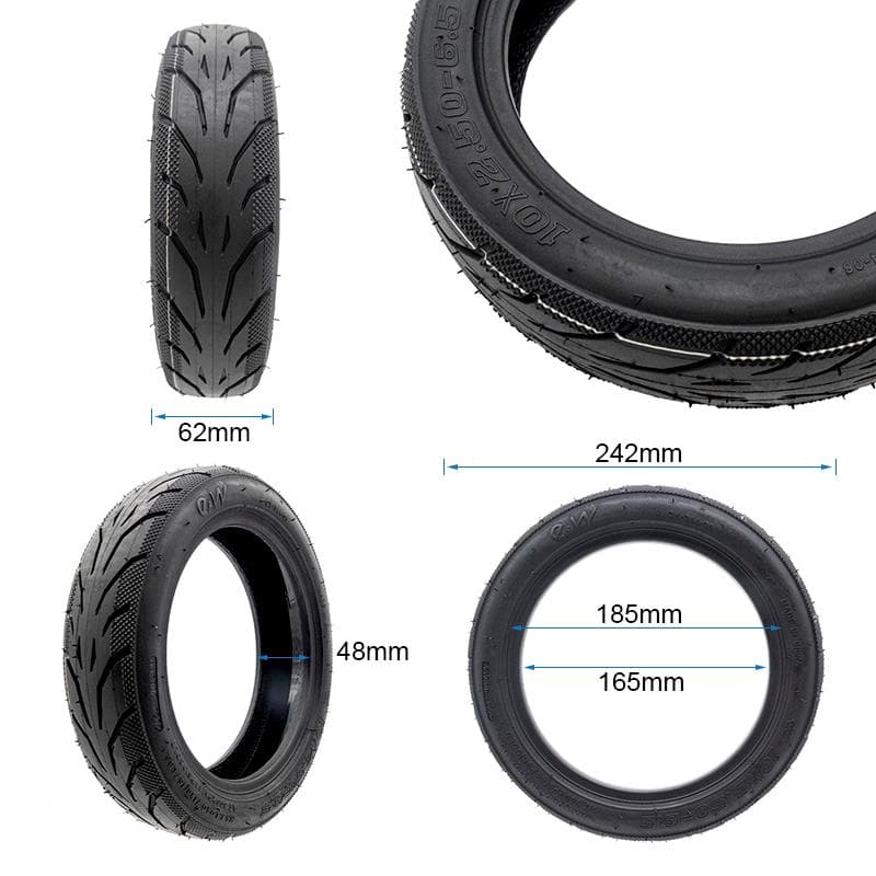 Tubeless Cityroad Reifen 10X2,50-6,5 Ewheel New GEL