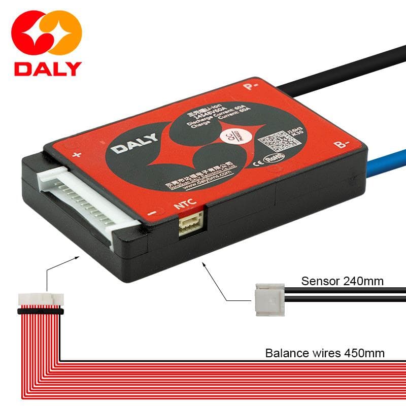 BMS 14S 52V 60A [DALY] Neue Generation