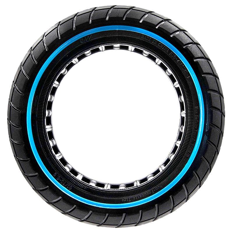 Ultraleichtes Vollgummirad Offroad blaue Linie 60/70-6,5/B44 [Ewheel]