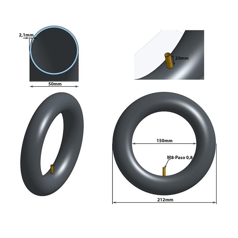 Kamera 8,5x2 VR Ewheel