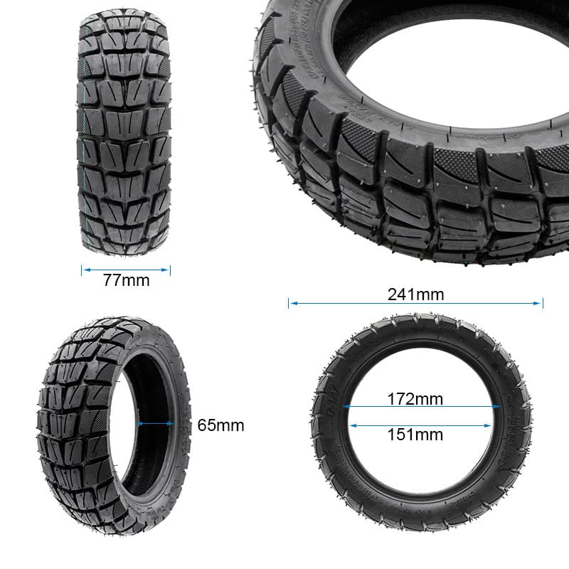 Tubeless Offroad Reifen 255X80 - 10x3-6 [Ewheel]