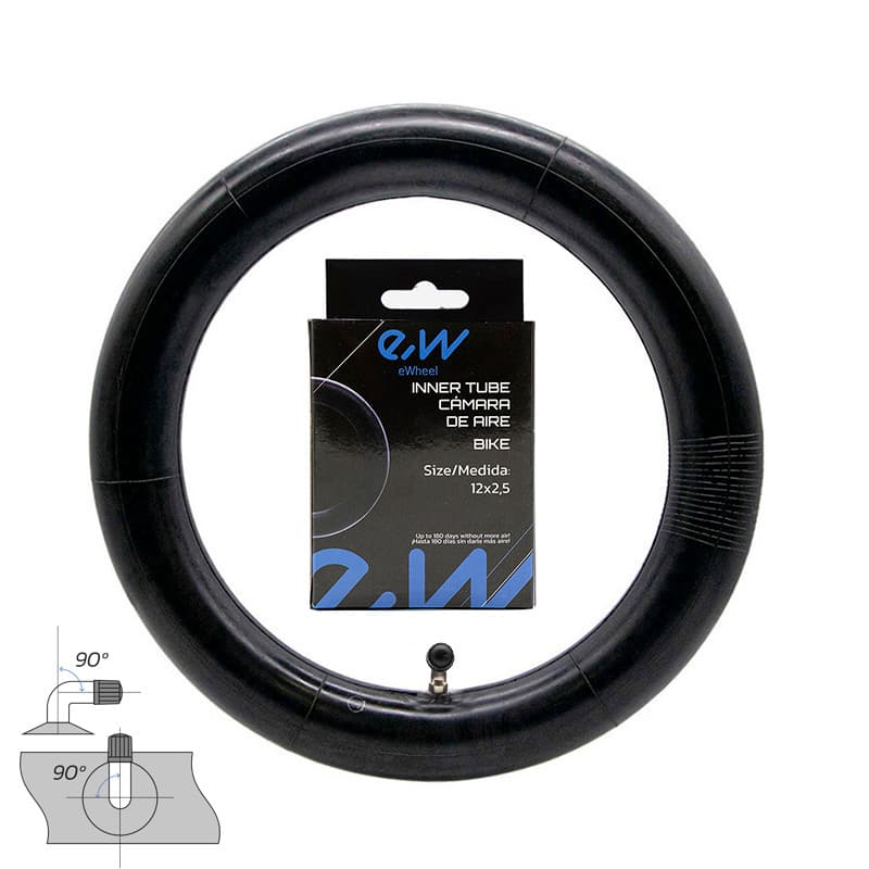 Schlauch 12x (1,75 /2 /2,125) Ewheel - gebogenes Ventil CR202 SPECIAL EBIKE