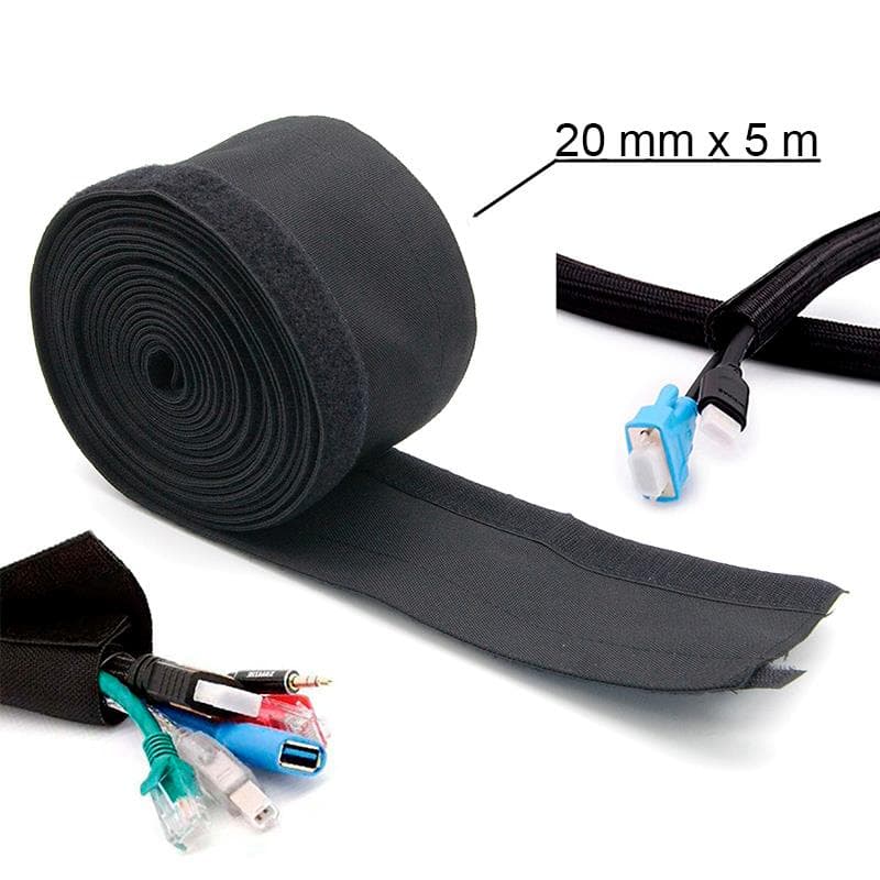Stoffhülle für Kabel 5M - 20mm Durchmesser