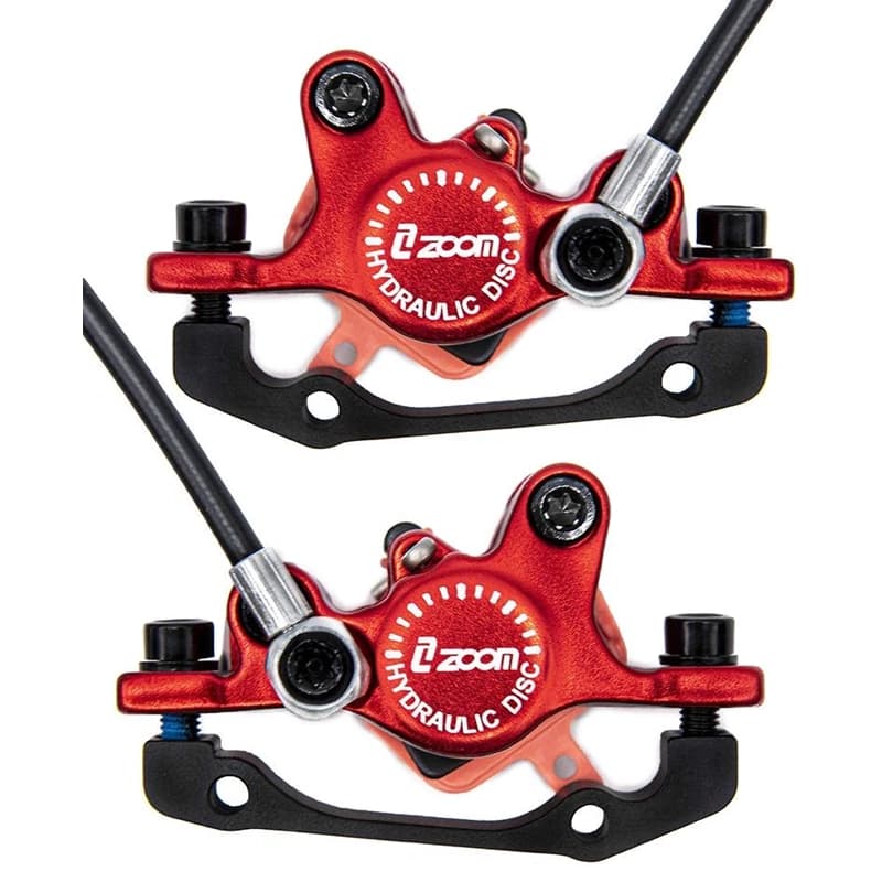 Rotes hydraulisches Bremskit CR-3 Vorderseite L Rückseite R [Zoom]
