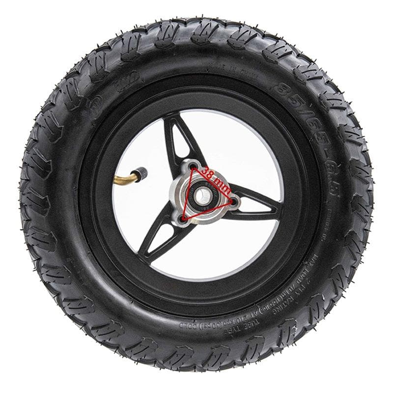 Felge mit 6,5"-Reifen und 50 mm Fase für Ecoxtrem