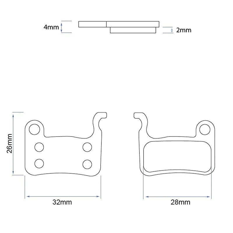 Bremsscheibe RS001-C Keramik für Xtech [Ewheel] - 2 Sets