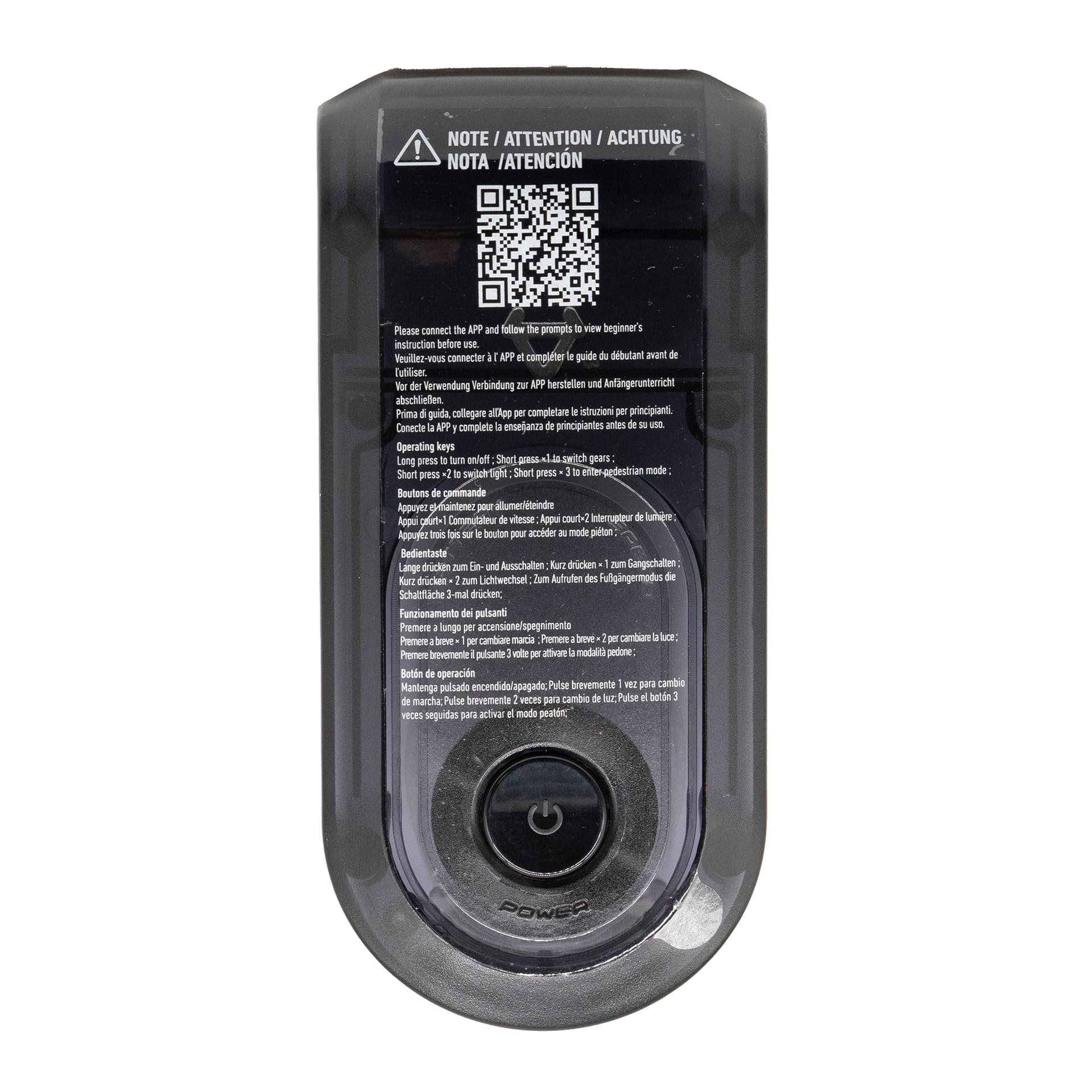 Display-Abdeckung Niu KQi1