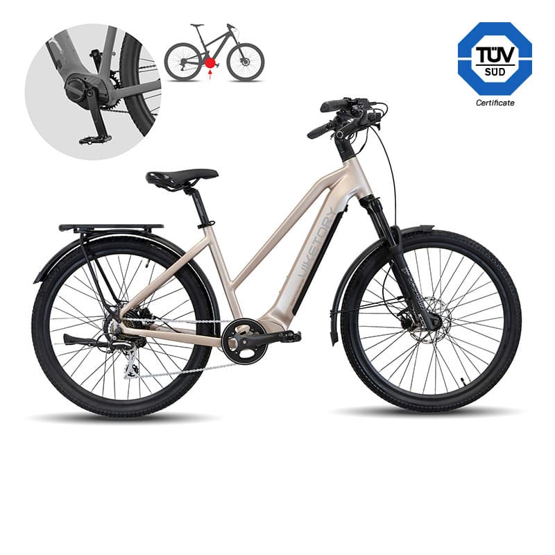 ARENOX +Plus E-Bike URBAN Perlmutt