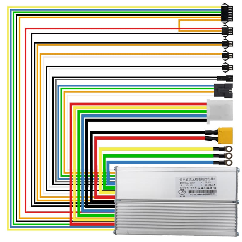 JP 60V 35A Steuergerät – Doppelmotor (Hinten) [JP]