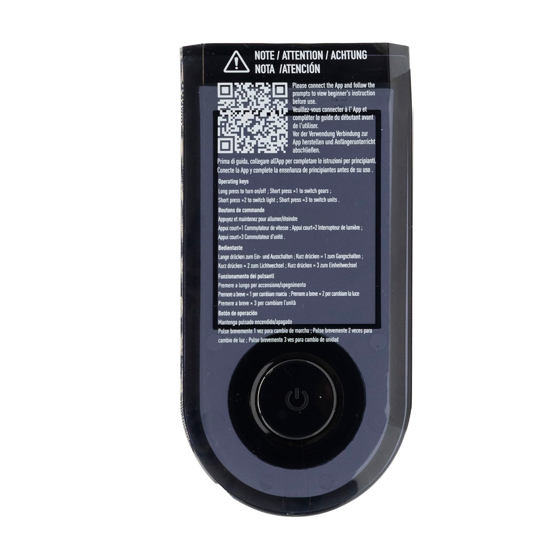Displayabdeckung Niu KQi2