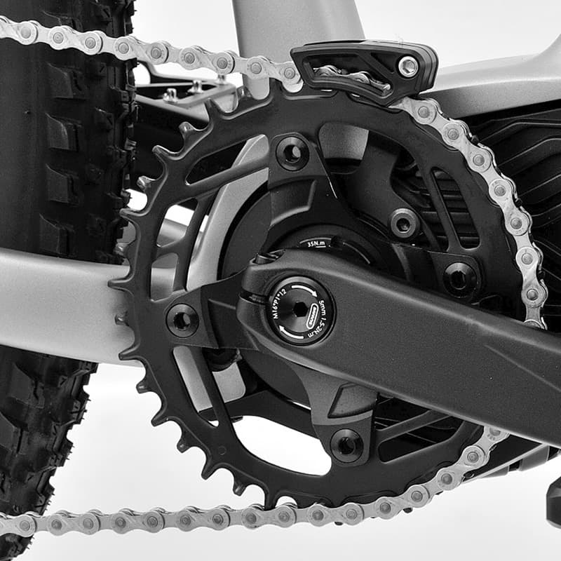 ROKTAR E-Bike MTB Rot/Schwarz