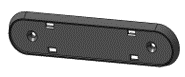 Reflektorhalter hinten (One)
