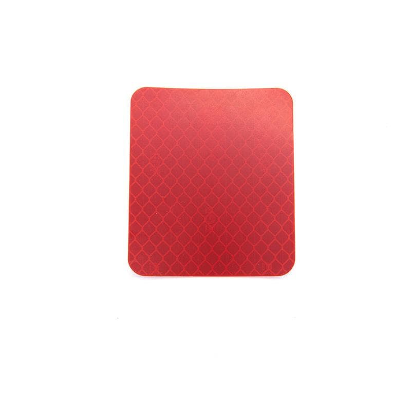 Rote reflektierende Aufkleber 50x60mm für Xiaomi Schutzblech - 10 Stück