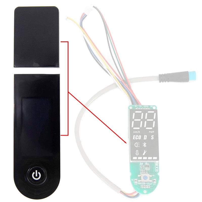 Xiaomi Display Abdeckung mit Geschwindigkeitsanzeige