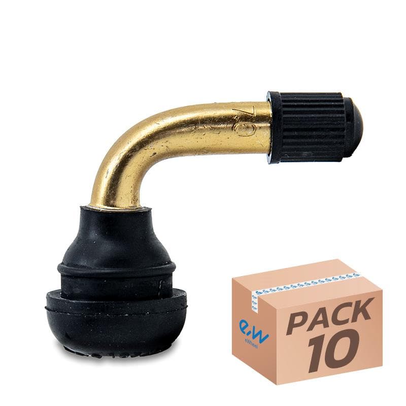 Tubeless Ventil gebogen 90° - PVR 70 - 10Stk