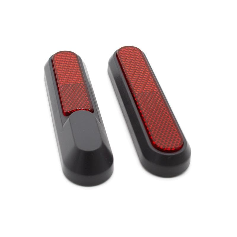 Schwarzer Rückstrahler mit gelb/rotem Reflektor für Xiaomi Mi4 Pro