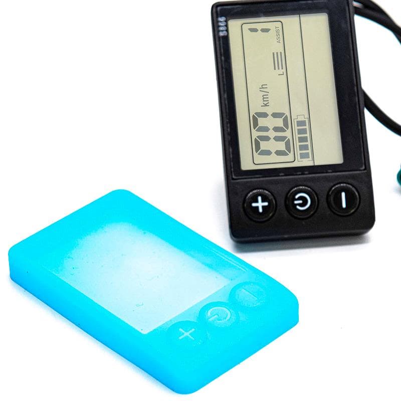 Wasserdichter blauer Silikonschutz für Display S866