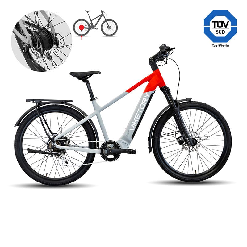 VENTIX E-Bike URBAN Rot