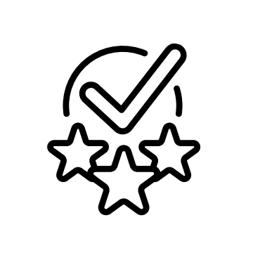 Symbol für Ersatzteilgarantie und Service